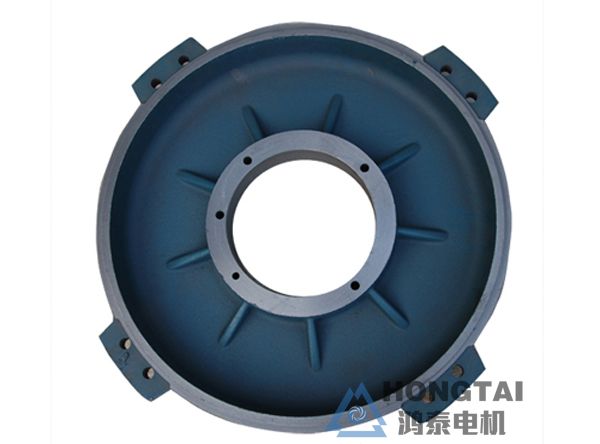 YE4-132M2-6电机端盖-铸铁-卧式平式-前后端盖-驱动端盖